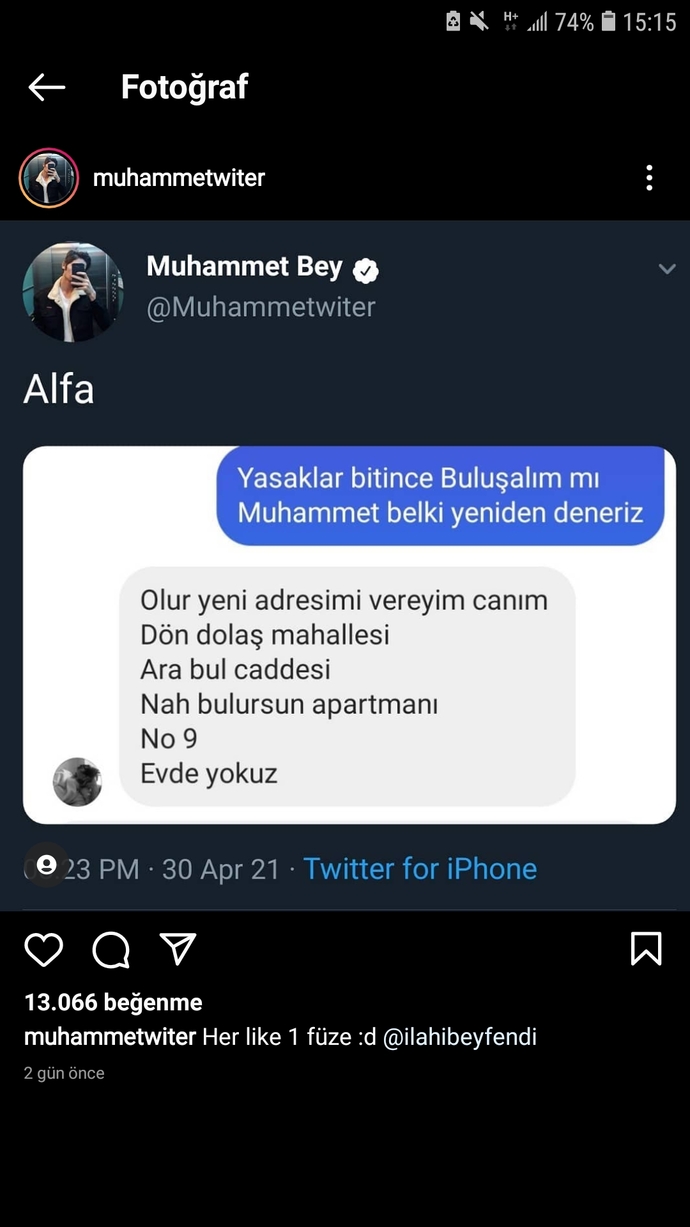 Eski sevgiliniz ev adresinizi biliyor mu?