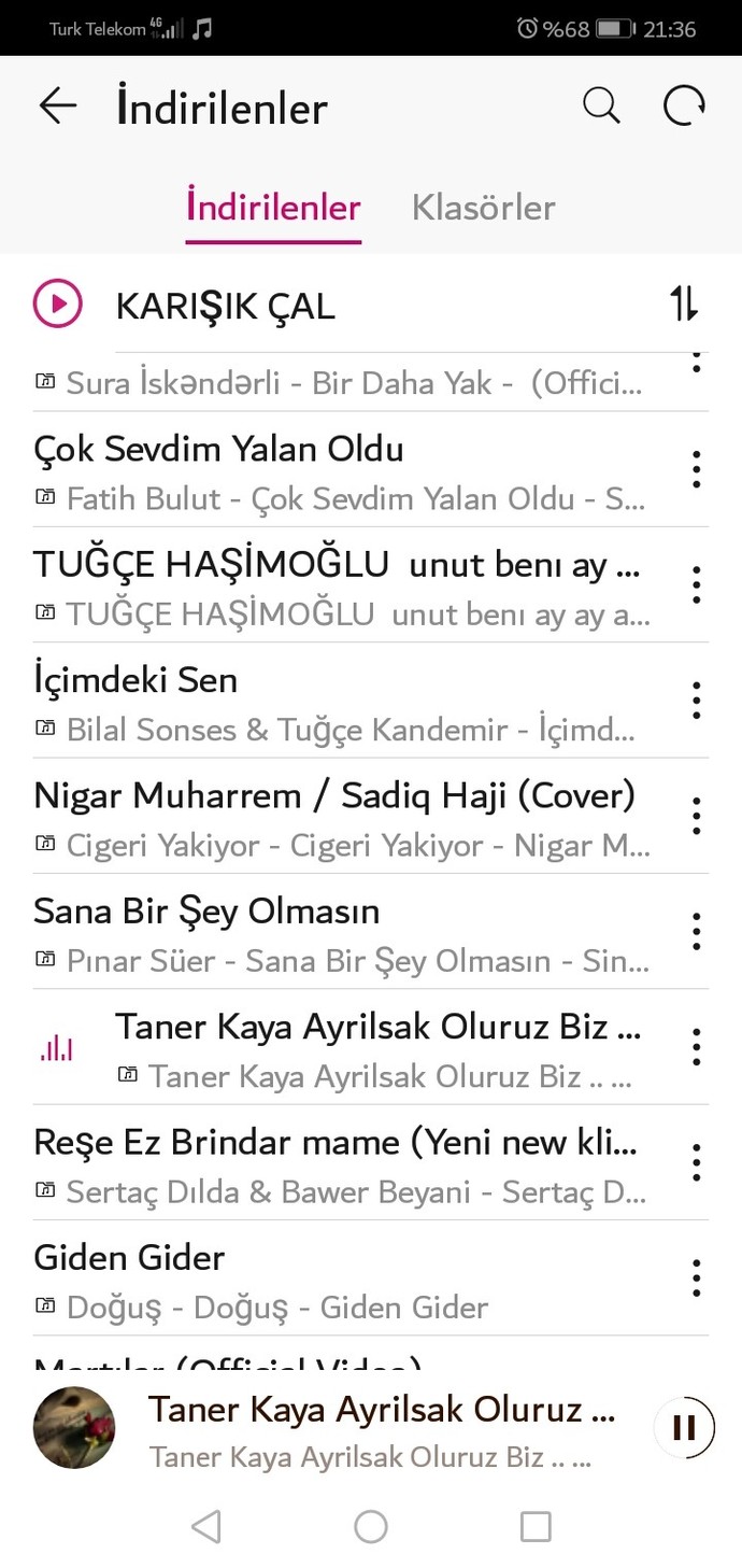 Galerinizdeki en son fotoğraf ne?