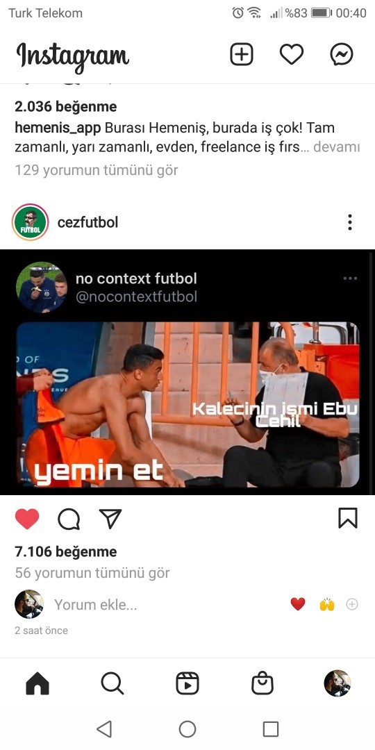 Galerinizdeki en son fotoğraf ne?