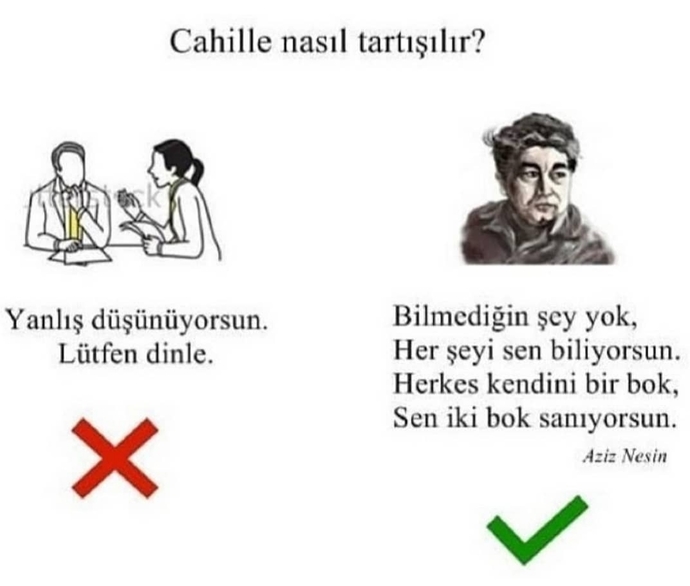 Cahille tartisir misiniz tartismali miyiz nasil tartismaliyiz?