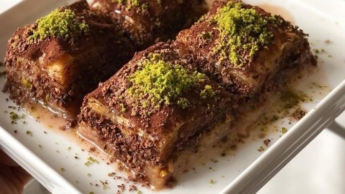 Yılın tatlısı çikolatalı soğuk baklavayı denediniz mi?