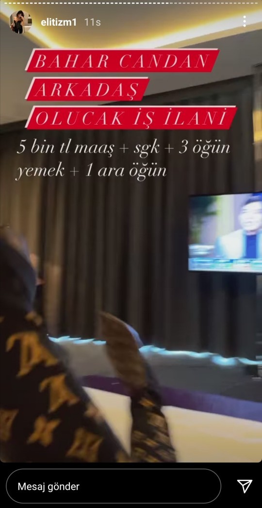 Fenomen Bahar Candan, 5 bin TL maaş sigorta ve yemek karşılığında arkadaş arıyor! Para için yapmacık insanlara katlanır mısınız?