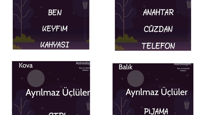 Senin için ayrılmaz üçlü nedir?