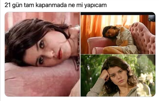 Tam kapanma sebebiyle neleri erteledin / iptal ettin?
