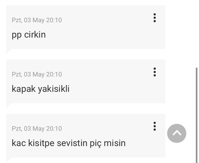 Aldığınız en ilginç mesaj neydi?