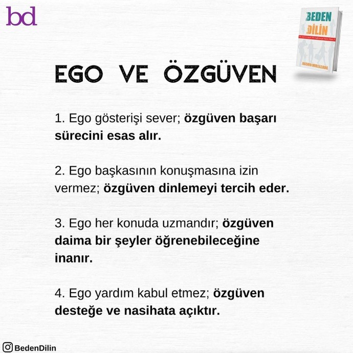 Egolu olmak iyi mi kötü mü?