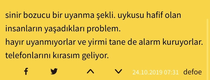 Başkasının alarm sesine sinirlenerek uyanmak hiç yaşadınız mı?