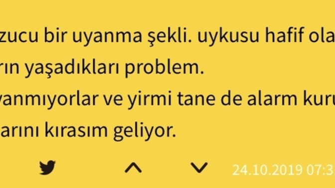 Başkasının alarm sesine sinirlenerek uyanmak hiç yaşadınız mı?