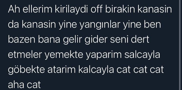 Bu aralar en çok mırıldandığınız şarkı hangisi?