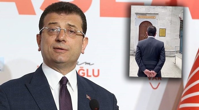 İçişleri Bakanlığı türbede ellerini arkasına koyduğu için İmamoğlu hakkında soruşturma başlattı. Böyle bir şey nasıl olur?
