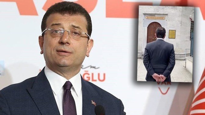 İçişleri Bakanlığı türbede ellerini arkasına koyduğu için İmamoğlu hakkında soruşturma başlattı. Böyle bir şey nasıl olur?