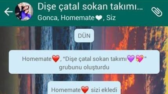 WhatsApp grup isimleriniz neler?