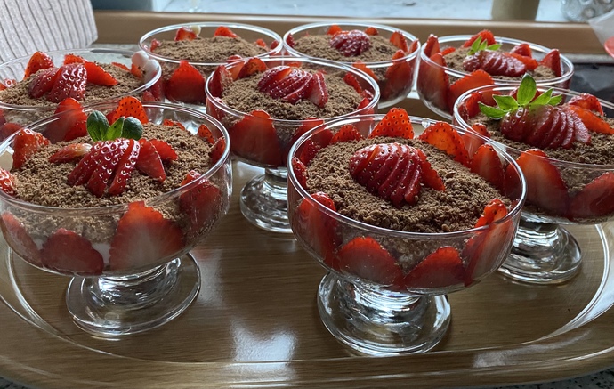 Kakaolu Magnolia tatlım olmuş mu 🍓?