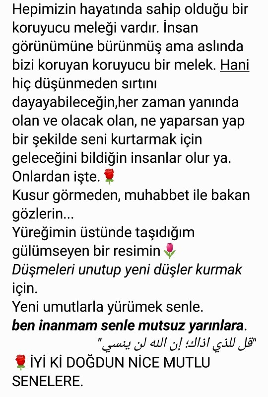 5) Hayatında hiç senin hakkında, senin için bir şiir veya şarkı yazıldı mı?