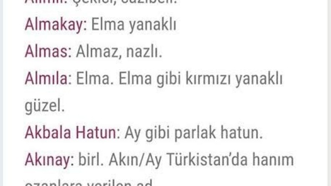 İsminizi kim koymuş ve isminizden memnun musunuz?