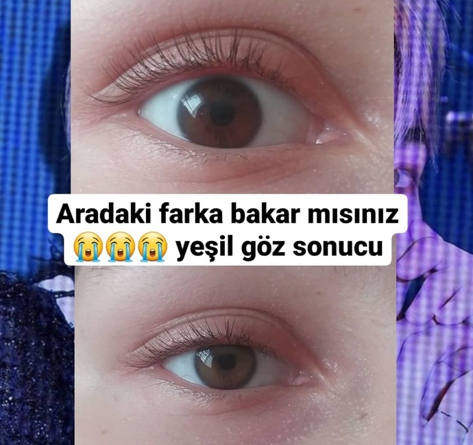 Göz rengimi ne yapacağıma karar veremedim?