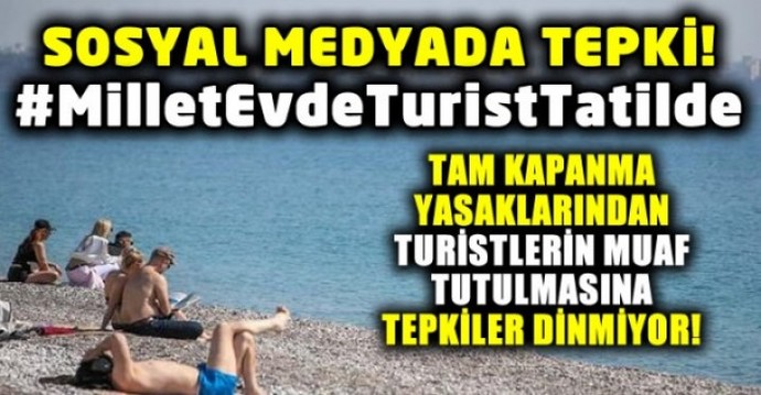 Vatandaşa yasak olduğu için turistler alt - üst bikinisiz, mayosuz tamamen çıplak denize giriyor.