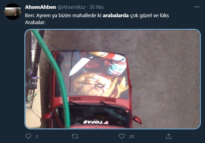 Mahallenizdeki arabalar lüks mü?
