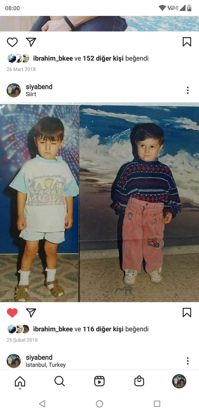 Bebeklik fotoğrafınız var mı?