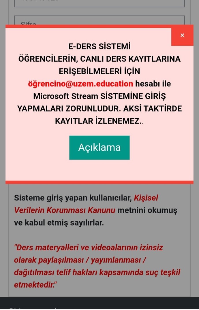Microsoft teams ders kayıtlarını izleyemiyorum napabilirim?
