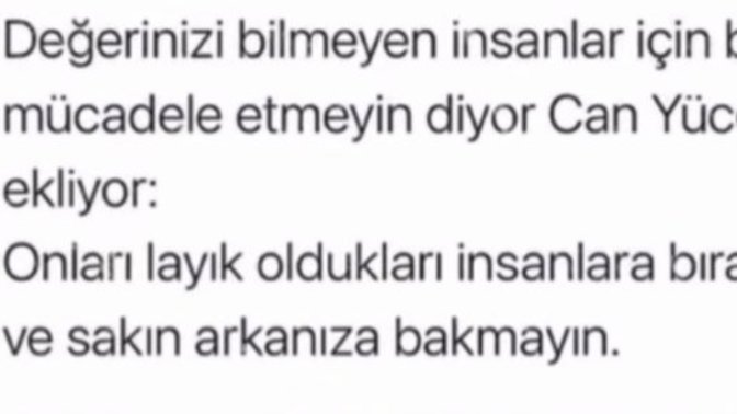 Güzel sevdiniz, o anlamadı, ahlanıp vahlanmayı mı seçersiniz? Yoksa onu hakettiği değersizlere bırakıp sırtınızı mı dönersiniz?