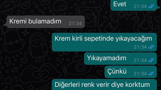 Şimdi ben ne yaptım ki tartışmamız olmustu ama ben normal konuştum?