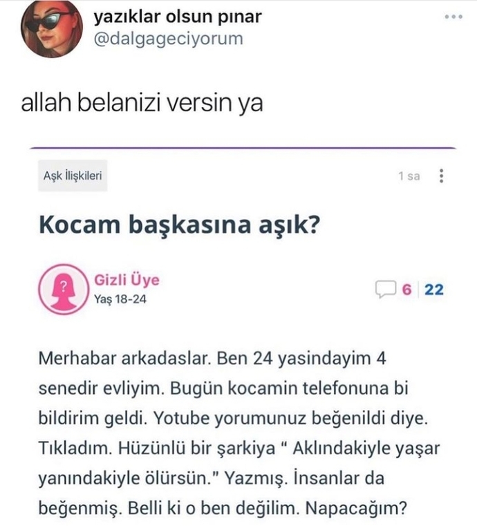 Evlilikten kaçma sebepleriniz neler?