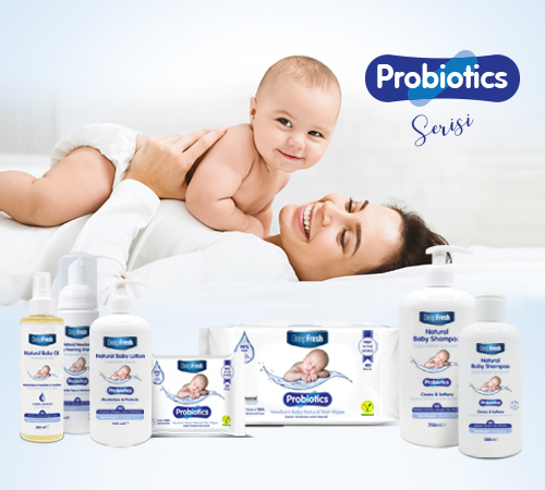 DeepFresh probiyotikli bebek bakım ürünleri