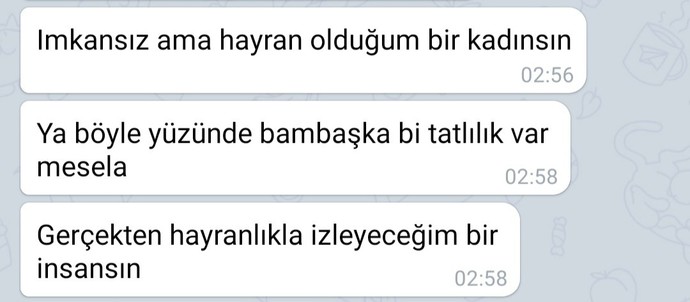 Bi erkek bi kadına hayran olabilir mi?