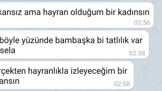 Bi erkek bi kadına hayran olabilir mi?