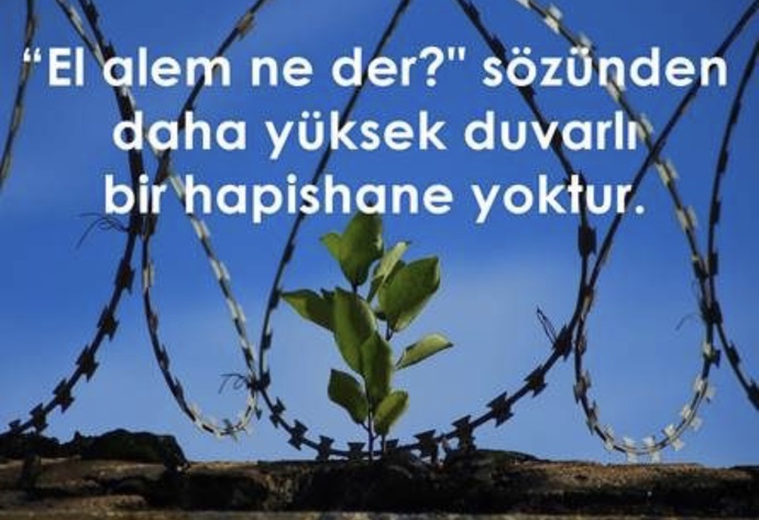 Her hangi bir durumda ikili ilişkilerde veya insan ilişkilerinde el alem ne der diye umursar mısınız?