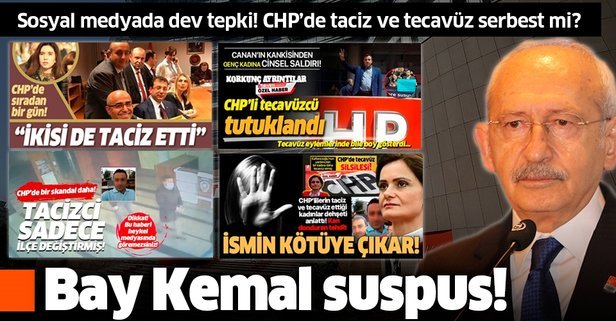 Ensar Vakfı tecavüz skandalında bir kisinin yaptigi tecavüz ile chp deki onlarca tecavüz olayi ayni derecedemi?