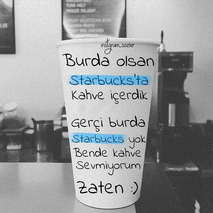 Sevgiliniz sizi Starbucks a götürse kasa da abi 4 lira eksik sorun olur mu dese tepkiniz ne olur?