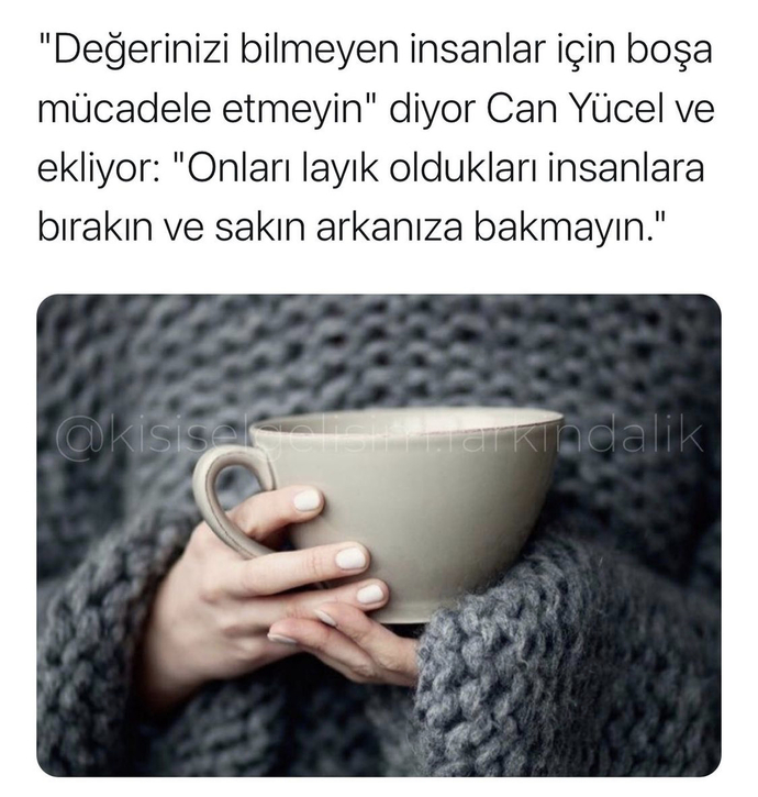 Arkana bakmadan devam etmeyi nasıl başarıyorsun?
