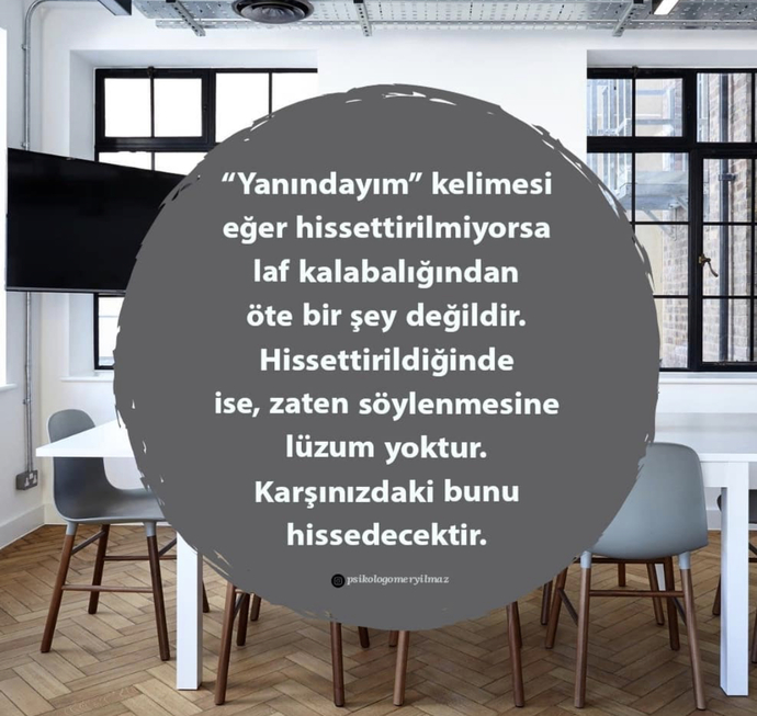 “Yanındayım” kelimesi size ne kadar samimi geliyor?