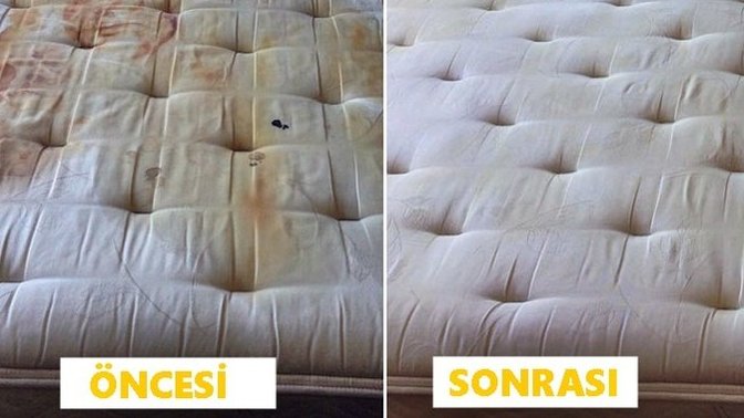 Yataktaki lekeler nasıl çıkar?