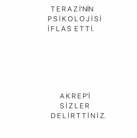 Acaba bunlar hakkinda ne dusunuyorsun?