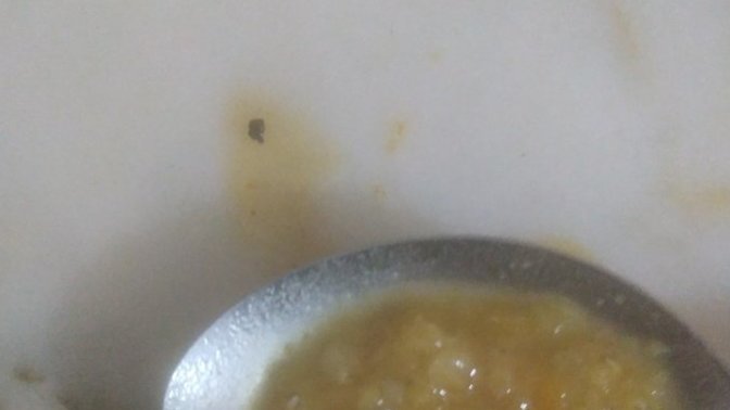 Kırmızı mercimeği haşlayınca siyah bir şeyler çıktı ne bunlar?