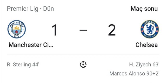 Chelsea üst üste 2 kez Manchester Cityi mağlup etti! Ne düşünüyorsunuz?