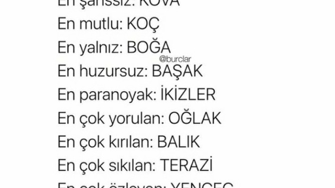 Haftanın Enleri; Sizin burcunuz bu hafta nasılmış peki?