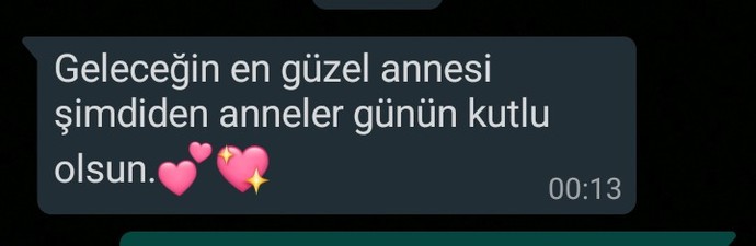 Anneler gününüzü kutlayan oldu mu?