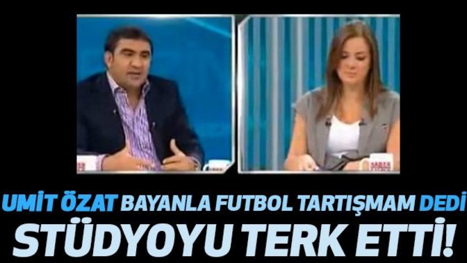 Bayanlarla futbol konuşulur mu?