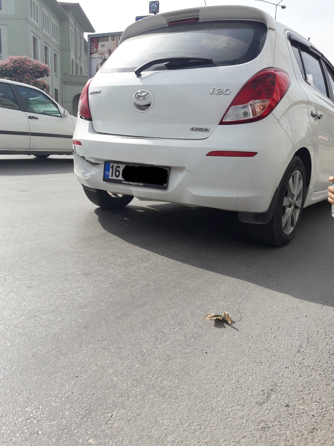 Kaza sonrası Hyundai i20