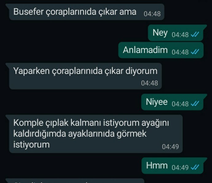 Sevgilimin ayak fetişi mi vaaar?
