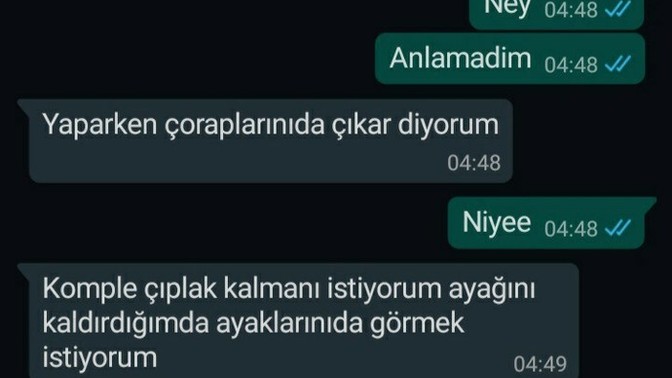 Sevgilimin ayak fetişi mi vaaar?