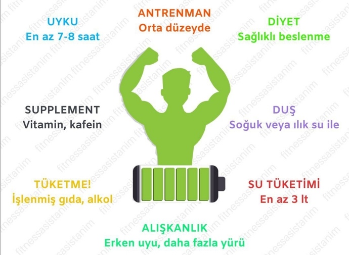 Gün boyu dinç kalmak adına neler yapıyorsunuz?