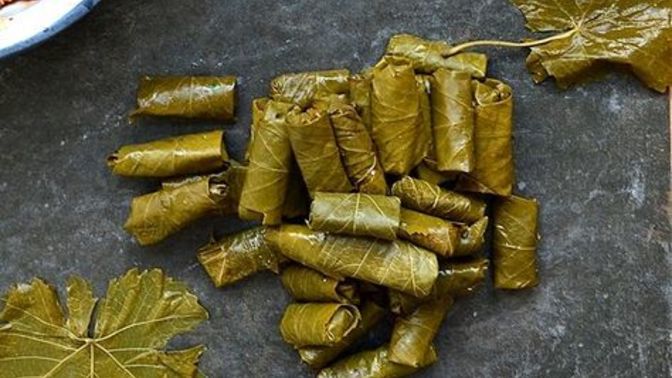Kimler ulusal yaprak sarma etkinliğini yaptı bu gün?