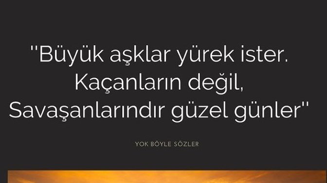 Aşkta savaşan mısın yoksa kaçan mısın?