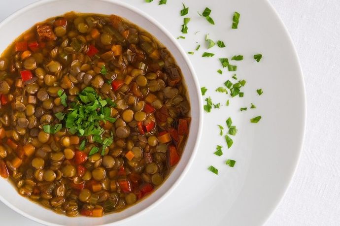 mercimek yemeği