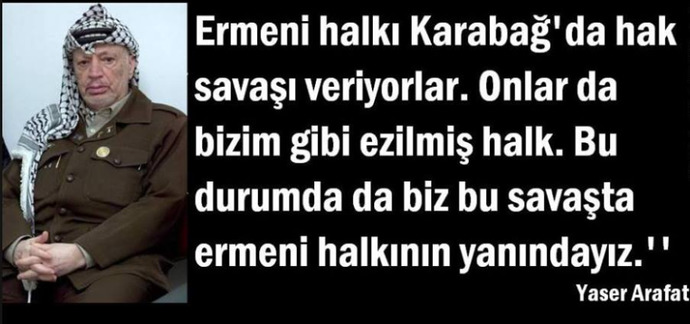 Azerbaycan Halkı bu Filistinlilerin ne yaptığını daha iyi biliyor. Çünkü onlar bizim medya gibi Arapların hatalarını perdelemiyor.